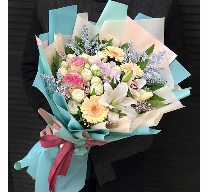 Букет цветов «Пражские каникулы»