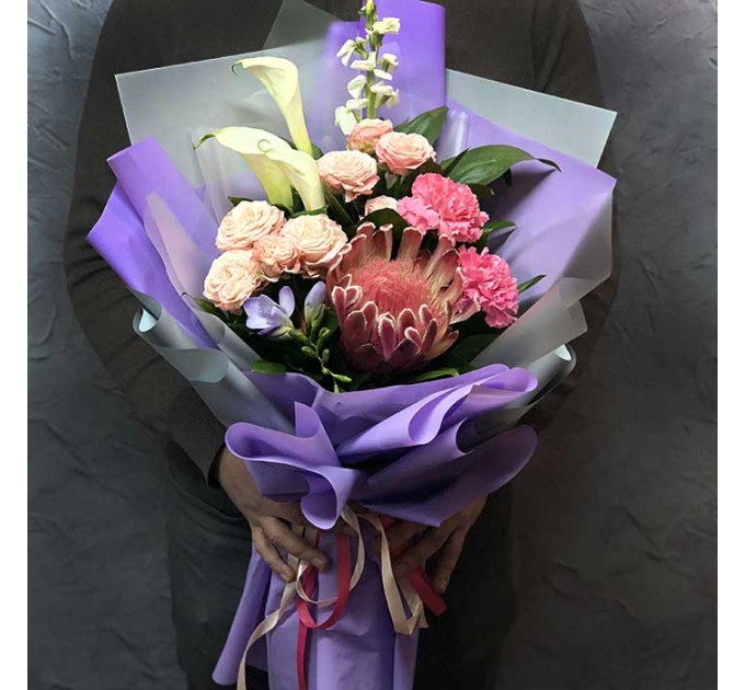 Букет цветов «Преданность»