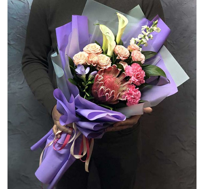 Букет цветов «Преданность»