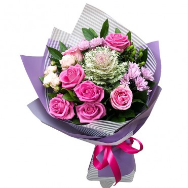 Букет цветов «Рандеву»