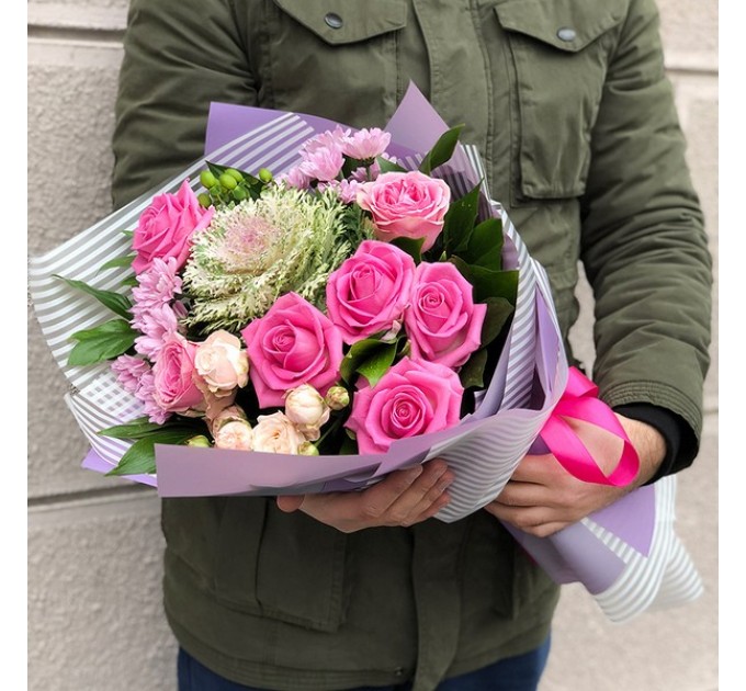 Букет цветов «Рандеву»