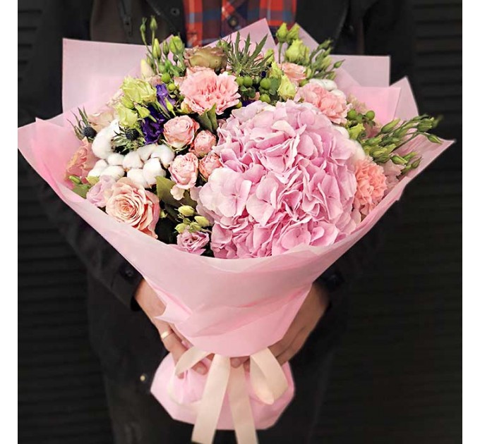 Букет цветов «Румянец»