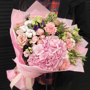 Букет цветов «Румянец»