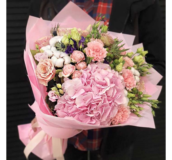 Букет цветов «Румянец»