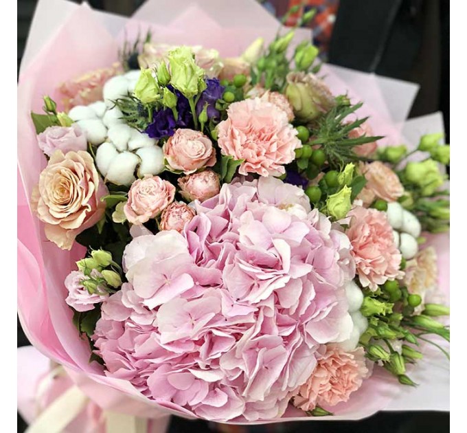 Букет цветов «Румянец»