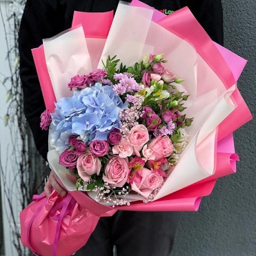 Букет цветов  «Страстное утро»