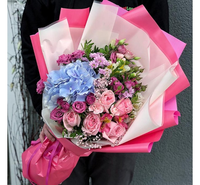 Букет цветов «Страстное утро»