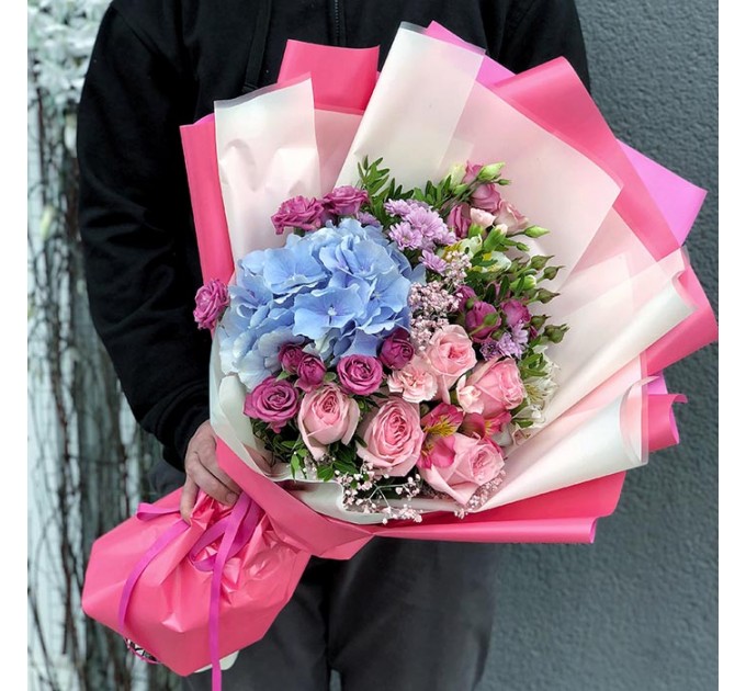 Букет цветов «Страстное утро»