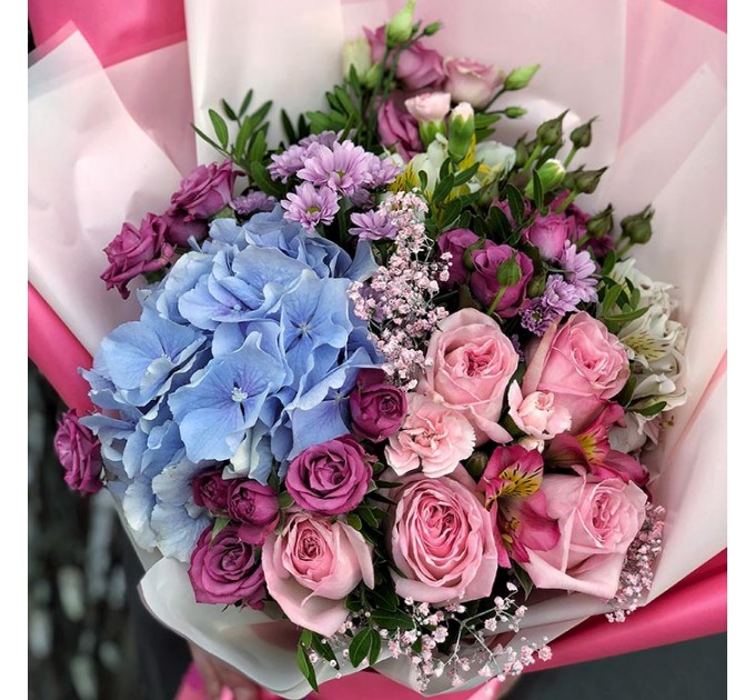 Букет цветов «Страстное утро»