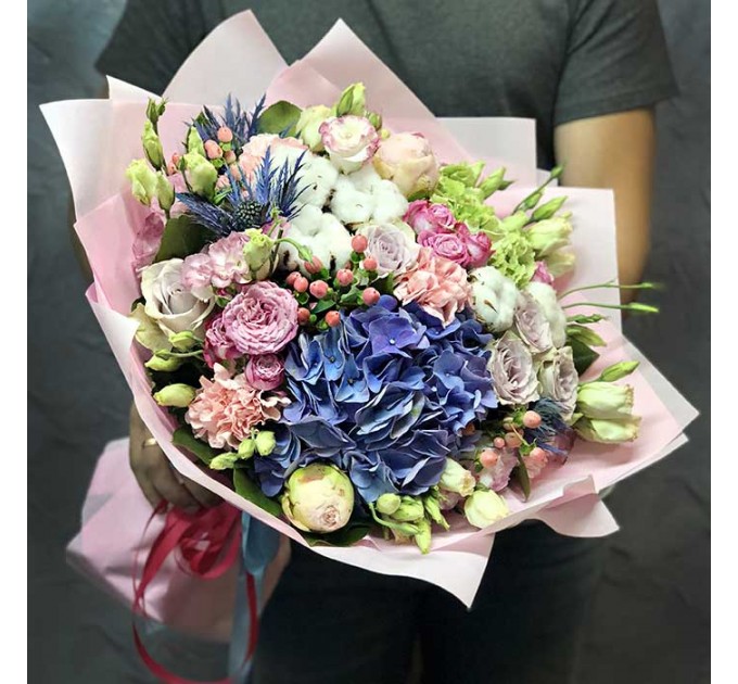 Букет цветов «Цветные сны»