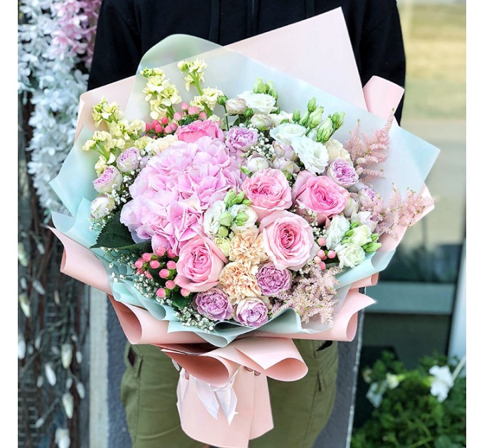 Букет цветов «Цветочный Джем»