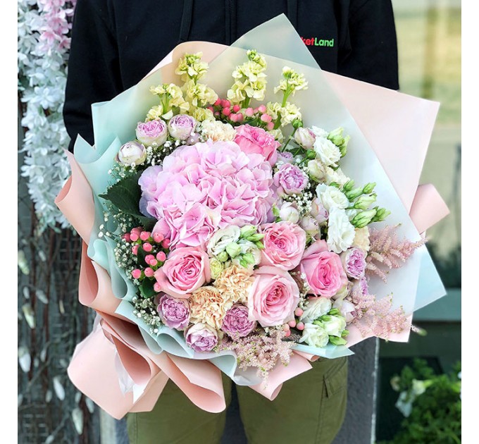 Букет цветов «Цветочный Джем»