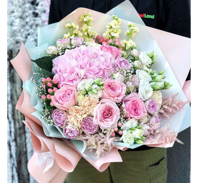 Букет цветов «Цветочный Джем»