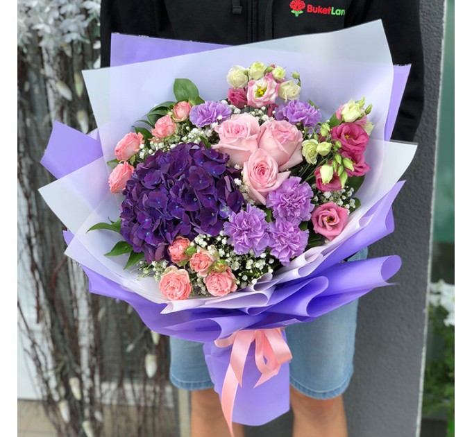 Букет цветов «Туманный Альбион»