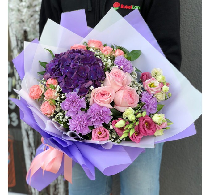 Букет цветов «Туманный Альбион»