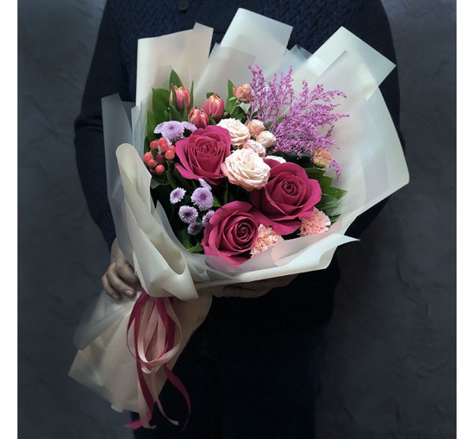 Букет цветов « Твоё Вдохновение»