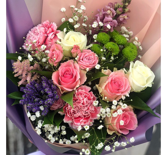 Букет цветов «В плену любви»