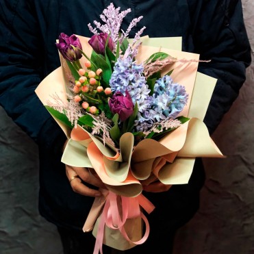 Букет цветов «Весенний»