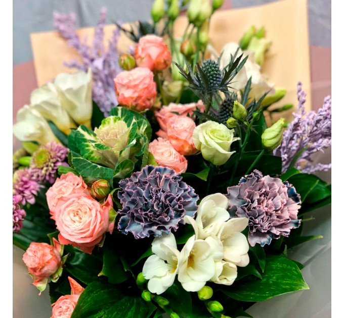 Букет цветов «Воздушный поцелуй»