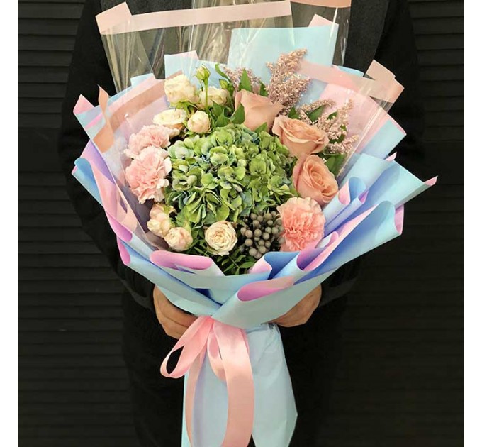 Букет цветов «Высокие чувства»