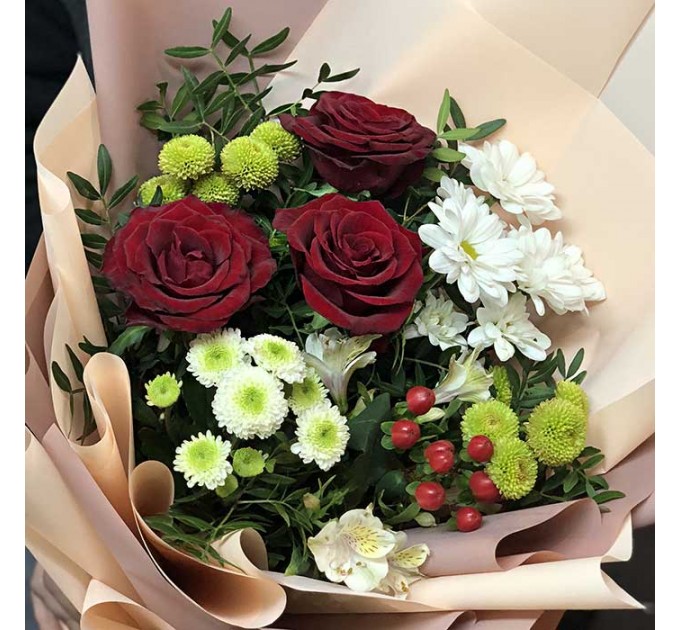 Букет цветов «Я влюблен»