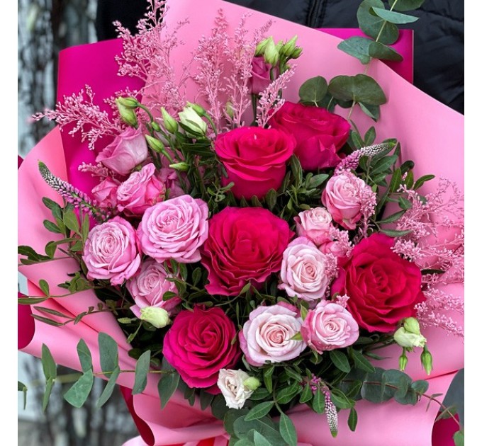 Букет цветов «Яркие лучи»