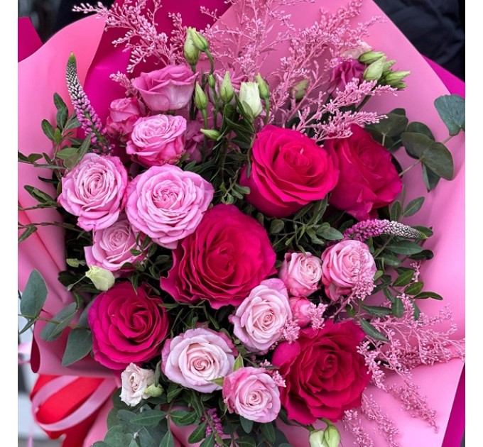 Букет цветов «Яркие лучи»