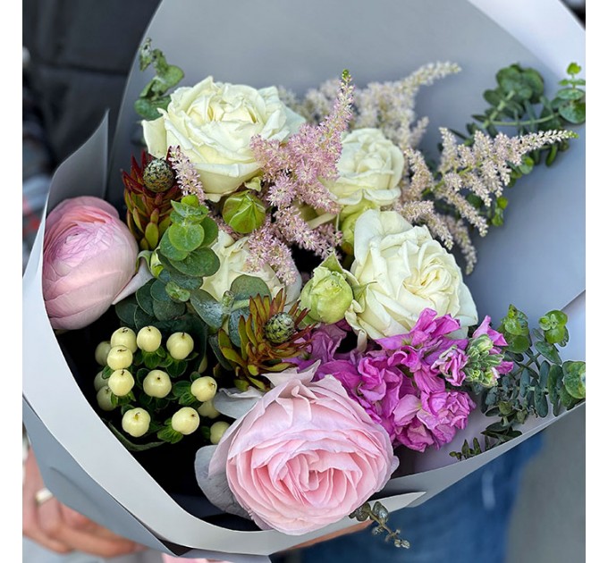 Букет цветов «Алхимия чувств»