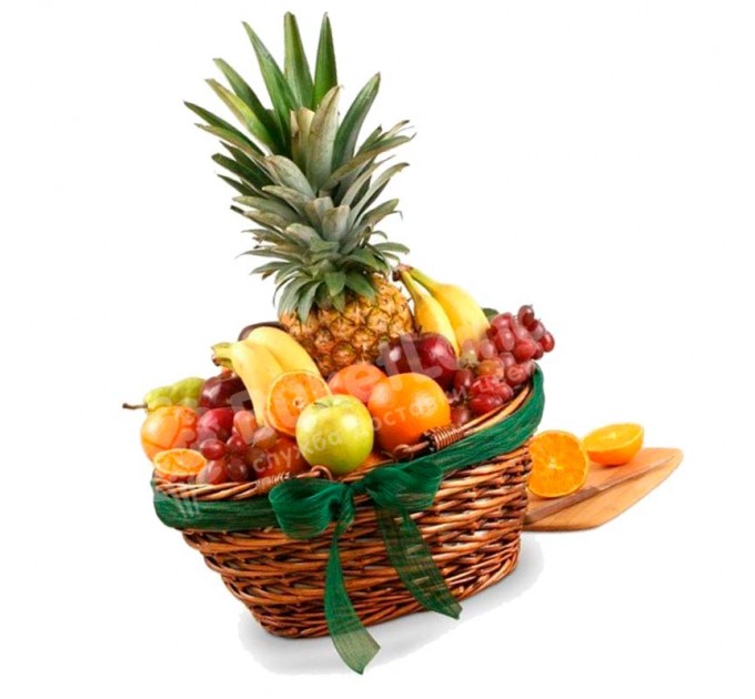Фруктовая корзина «Ароматный ананас»