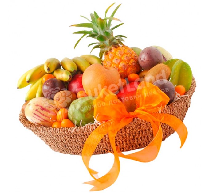 Фруктовая корзина «Тропический микс»