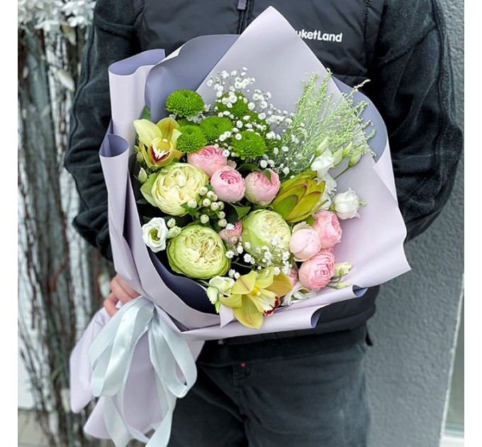 Букет цветов «Облачные Чувства»