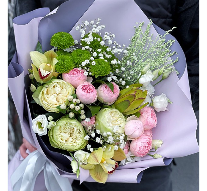 Букет цветов «Облачные Чувства»