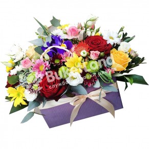 Композиція із квітами «Аромат весни»