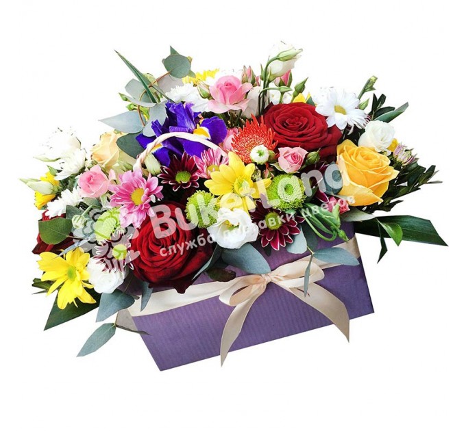 Композиция с цветами «Аромат весны»