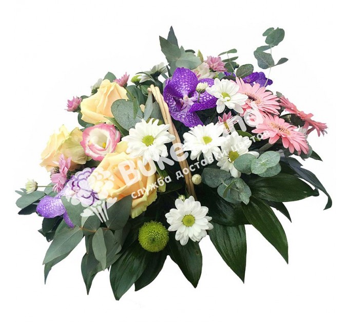 Композиция с цветами «Комплимент»