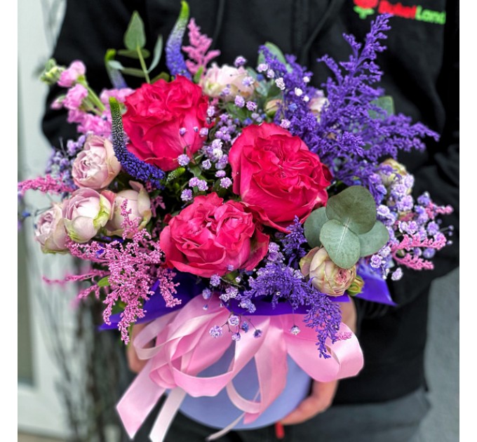 Композиция в коробке «Акварель»