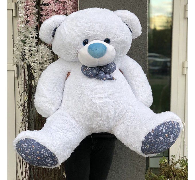 Мягкая игрушка «Мишка Зефир» 150 см (белый)