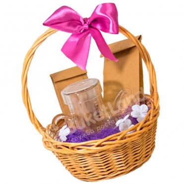 Подарочная корзина «Чайная роза»