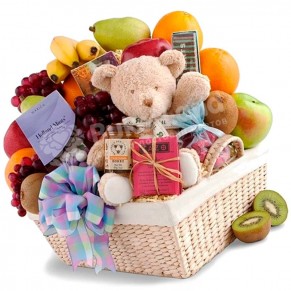Подарунковий кошик «З іграшкою»