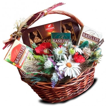 Подарочная корзина «Шоколадная»