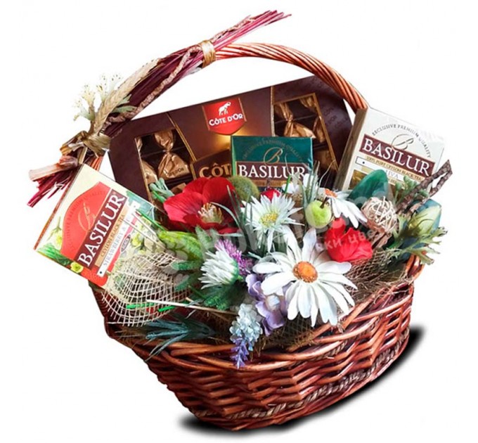 Подарочная корзина «Шоколадная»