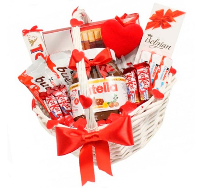 Подарочная корзина «Сладкоежка»