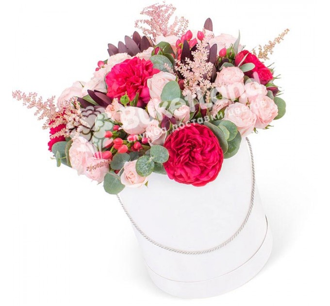 Шляпная коробка с экзотикой | размер M