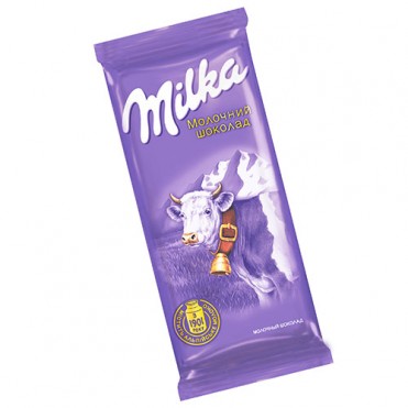 Шоколад Milka молочный без добавок 90г