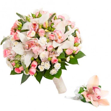 Свадебный букет невесты #14