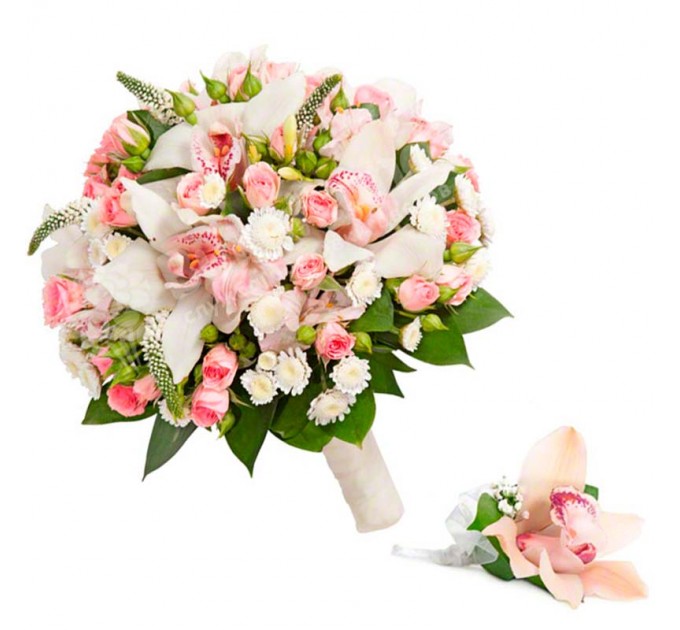 Свадебный букет невесты #14