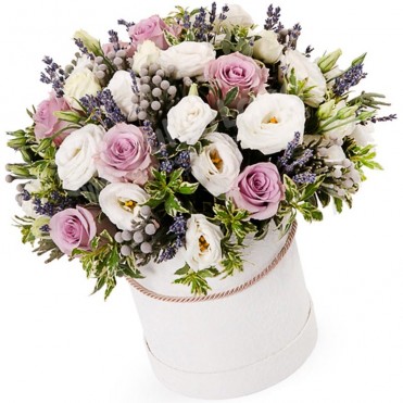 Цветы в коробке «Импрессионизм»