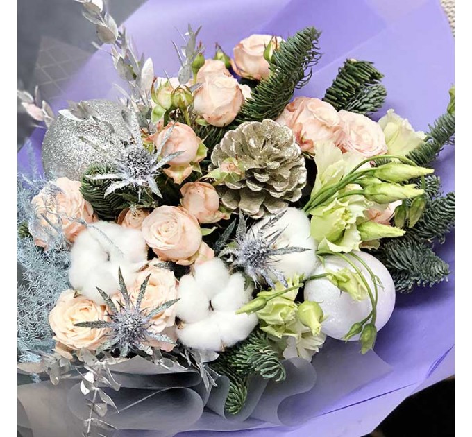 Зимний букет «Морозное утро»