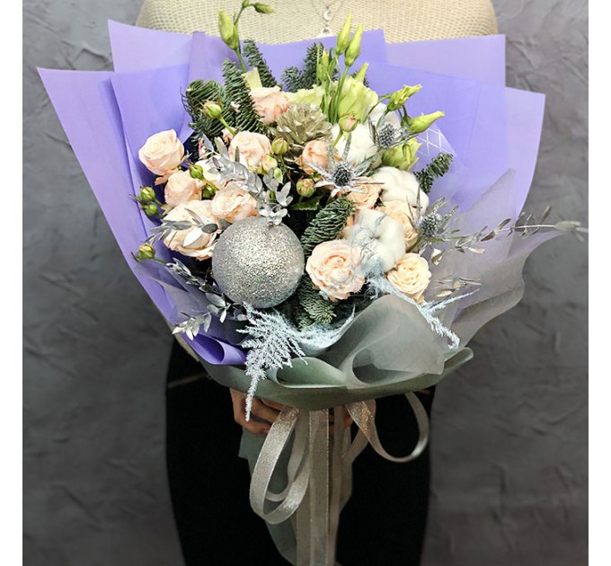 Зимний букет «Морозное утро»