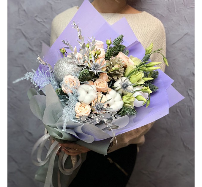 Зимний букет «Морозное утро»